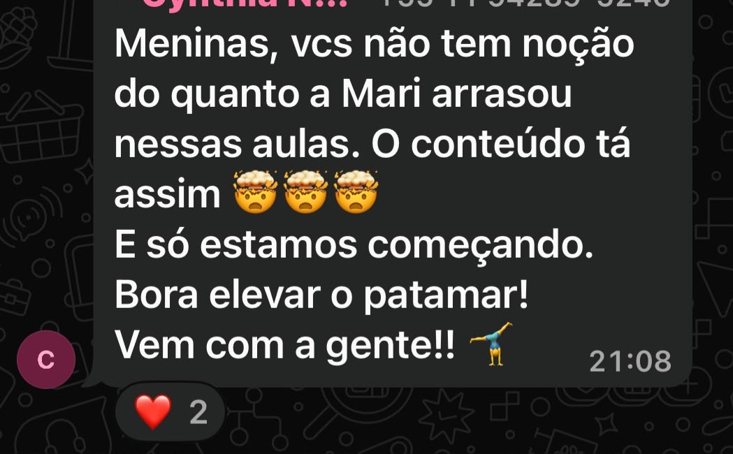 Depoimento de aluna da Formação em Astrologia Comportamental 1